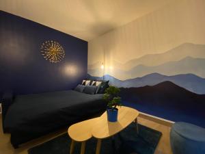 La montagne bleue - Parking privé