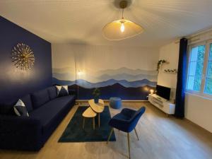 La montagne bleue - Parking privé