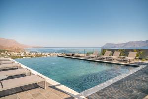 Villa Thealon I New luxury villa with sea view and private infinity pool