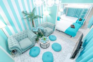 Max 9 people 3 min taxi Ikebukuro Station Tiffany Blue yellow Room 最大9名 池袋