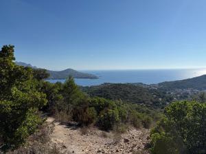 T2 Saint-Raphaël, Cap Esterel village, vue mer, rez de jardin