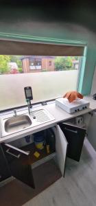 Tiny house op een volkstuinverenging