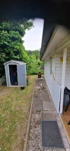 Tiny house op een volkstuinverenging