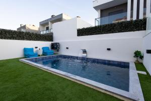 Quarto Piscina aquecida e Casa de banho Privativa