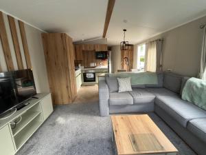 The Orchards modern caravan