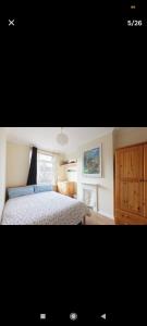 Victorian house in front of a park