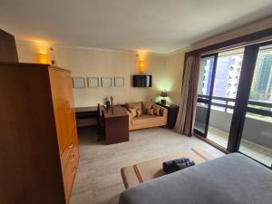 Flat no Itaim Bibi com infra de hotel
