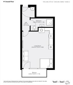 Trendy Studio Flat, 8 Minutes to central London