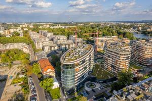 Krakow Studio Air Con 10th Floor Balcony