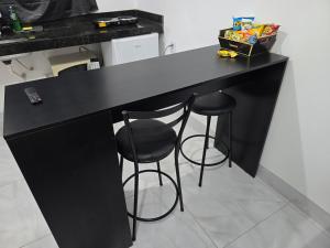 Flat completo 15 com ar condicionado e colchão confortável