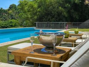 Casa de luxo em frente à praia em Angra dos Reis