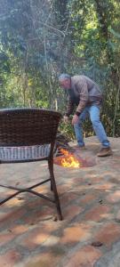 Cabana Rústica da Natureza