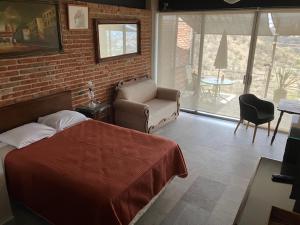 Brick Box Studio con Terraza