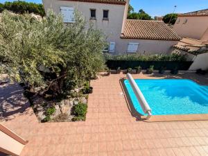 Maison avec piscine pour 16 le barcares