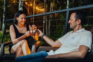Silvery Bungalows en el Bosque