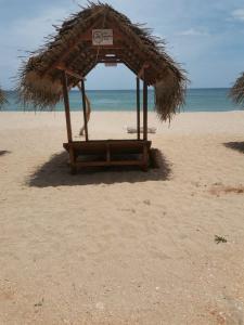 Dots bey beach cabanas