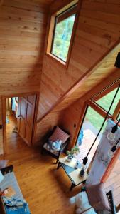 Magic Cabin in Jardín de Dota A real Costa Rican Farm experience with Breakfast included Trout fishing in the lagoon Fruit tasting & beautiful garden with farm animals