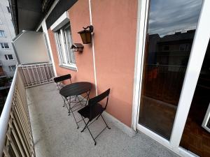 Ruhige, klimatisierte Wohnung nahe Zentrum & Bahnhof