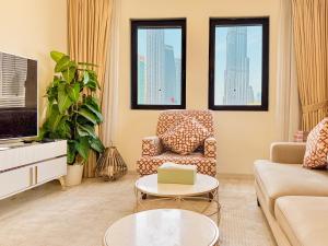Royal Escape Burj Khalifa View 2BR in Downtown Dubai