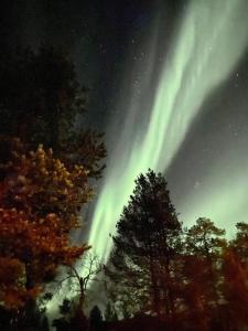 Moderni puuhuvila erämaan reunalla Kiilopäällä