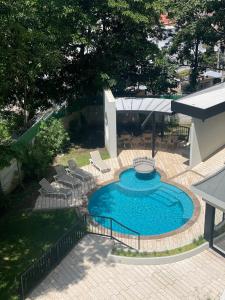 Moderno apart en Col Escalón,vista,piscina,gimnasio