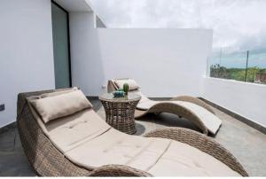Penthouse with private terrace in Tulum, 1 Br