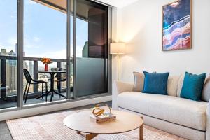 Modern City Views Escape with Gym Access