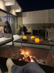 Moderna casa laguna zapallar, 1 cuadra de la playa