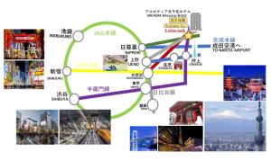 東京最上階の豪邸ステイ 最上階270度ビュー&スカイツリーを望む 最大8名貸切 上野浅草秋葉原近く 無料WiFi アルカディア北千住