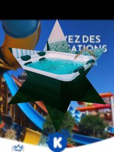 Large Apartment, Sea View, Jacuzzi & Family Games - Ubytování bez kategorie ve městě Bordj el Kiffan