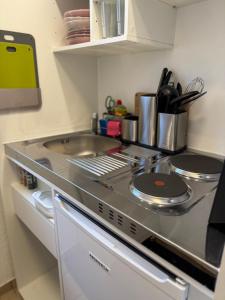 Ferienwohnung Moselblick Zell - Balkon und Gemeinschaftsterrasse