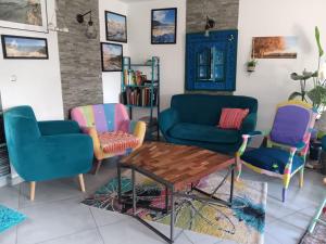 La maison multicolore