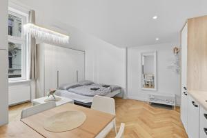 Moderný prezidentský apartmán vedľa paláca s výhľadom