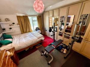 King double bedroom in central Dublin