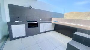 Amplio departamento vista al mar con piscina privada en Asia Ideal para grupos y familias