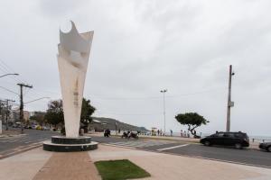 Apto Pet Friendly c Churrasqueira - Praia do Morro