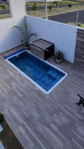 Casa de 3 quartos em Franca - Piscina aquecida, banheira, conforto e lazer