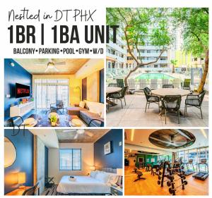 Homey 1BD - Central Downtown - Gym, Pool, Parking