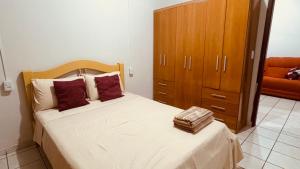 Casa completa com ar-condicionado, Wi-Fi e check-in automático