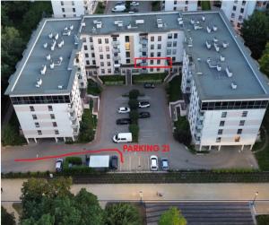 EUROPA22 "Apartament Delux" z wanną - CENTRUM MIASTA balkon z widokiem na park i staw z fontannami Blisko Sądu