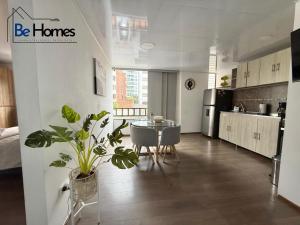 Modern apartment with private parking