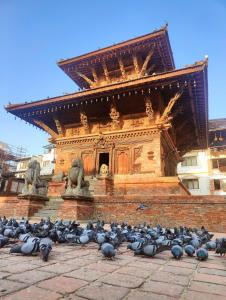 The Newari dream in Old Patan-high ceiling & charm