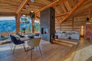 Chalet Cheval Blanc - Les Gets - ski in-out