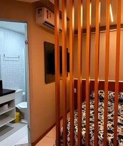 Studio decorado na orla de Salvador