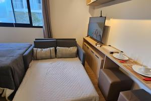 Studio decorado em Moema perto do Shoping