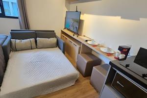 Studio decorado em Moema perto do Shoping