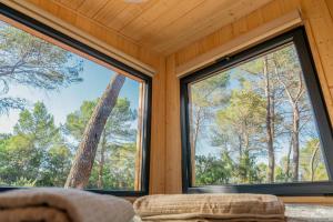 Tiny-House en Nature - Salle de bain italienne - Lit king Grand confort