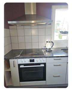 Holzchalet mit Garten