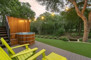 Full Duplex ATX Modern Creekside Retreat 2 Pools