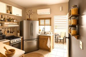 Hillside Apartment with King Bed